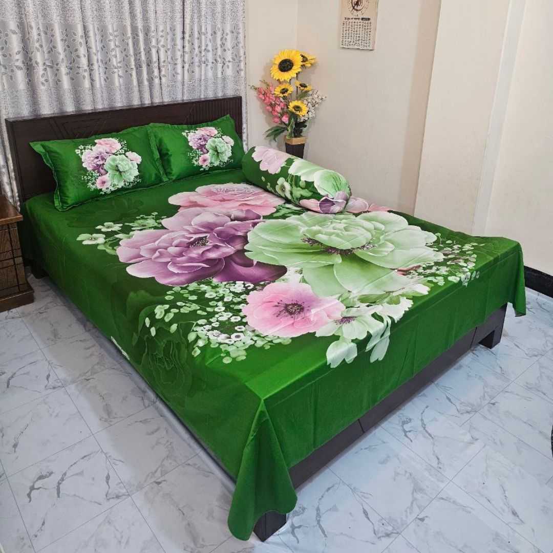 Unique,Design,100%,Cotton,King,Size,Bedsheet