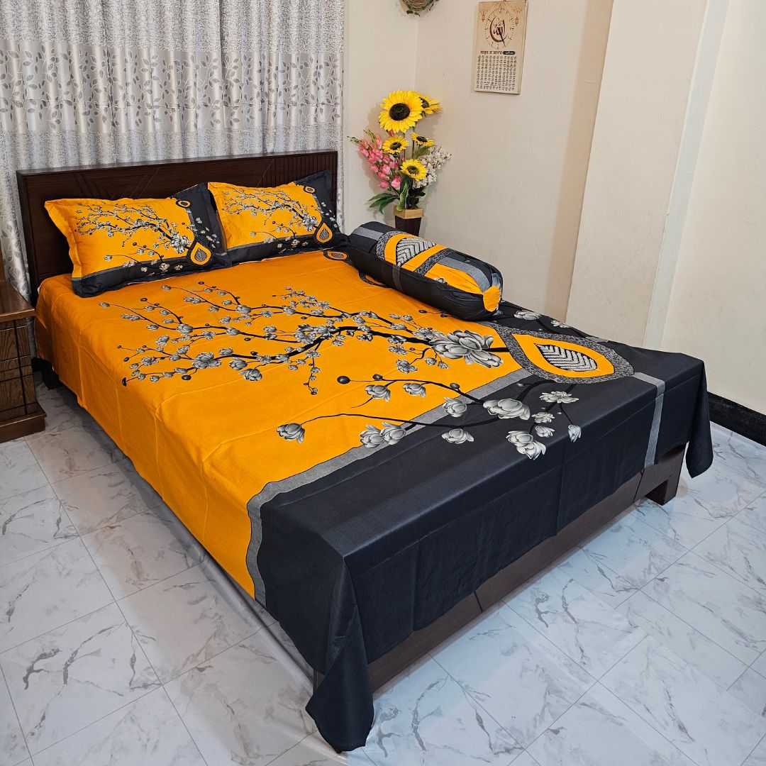 Luxury,King,size,Bed,Sheet,with,Matching,Pillow,covers,2314 - Home & Garden > Linens & Bedding > Bedding > Bed Sheets