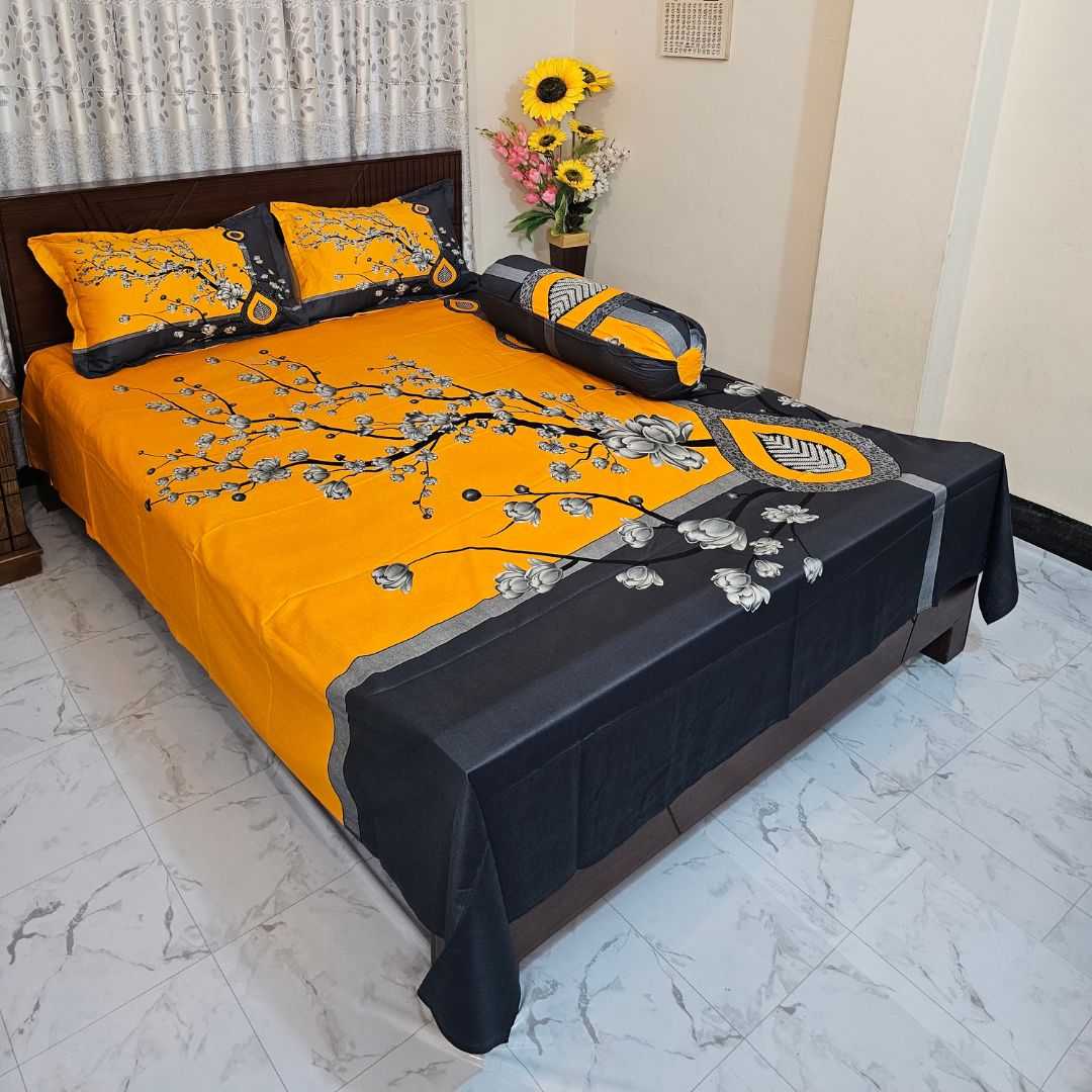 Luxury,King,size,Bed,Sheet,with,Matching,Pillow,covers,2314 - Home & Garden > Linens & Bedding > Bedding > Bed Sheets